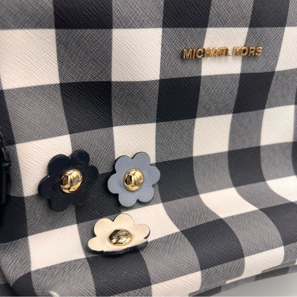 MICHAEL Michael Kors Wythe Gingham Backpack - Picture 5 of 10